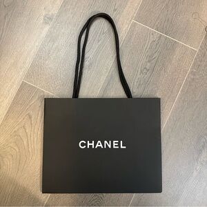 Chanel medium matte gift bag
